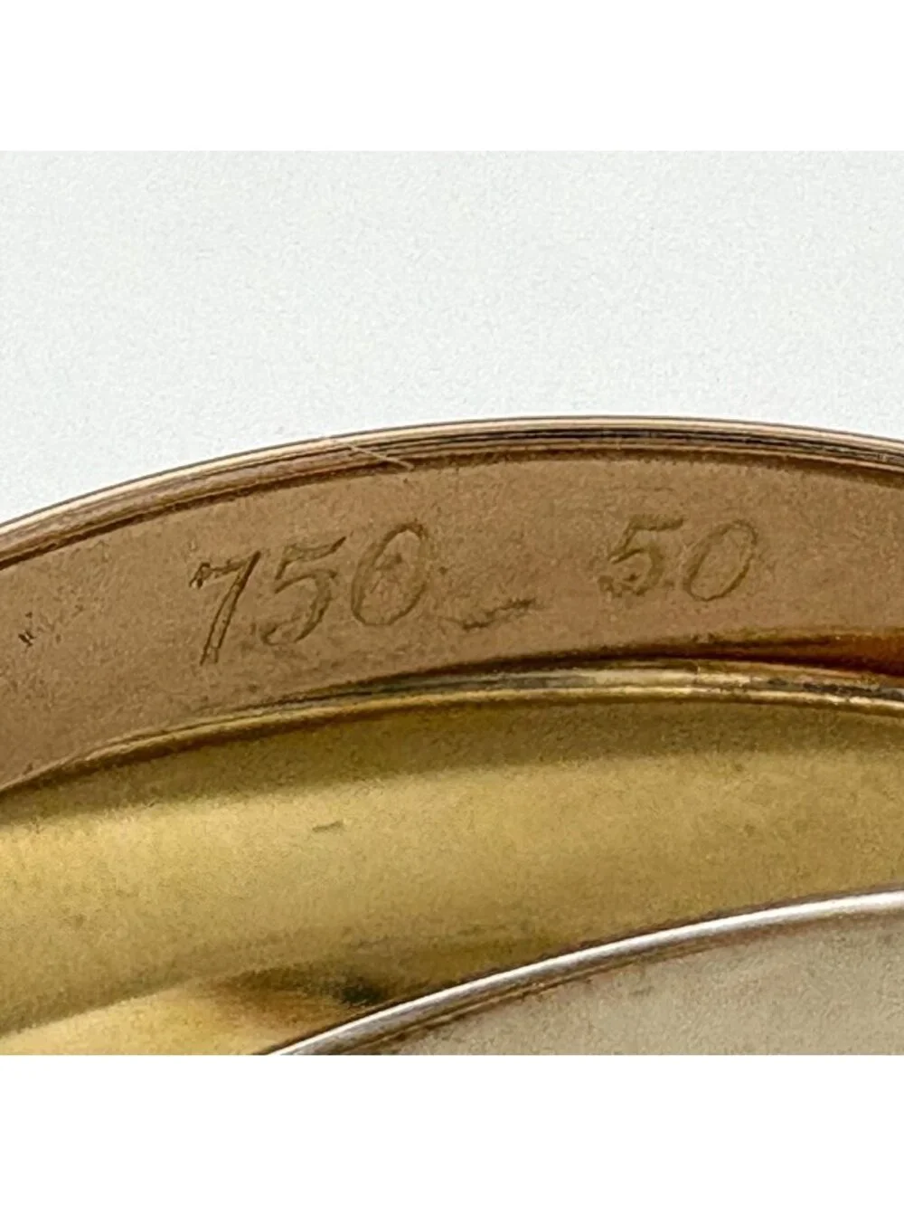 Cartier Trinity Ring YG Yellow Gold